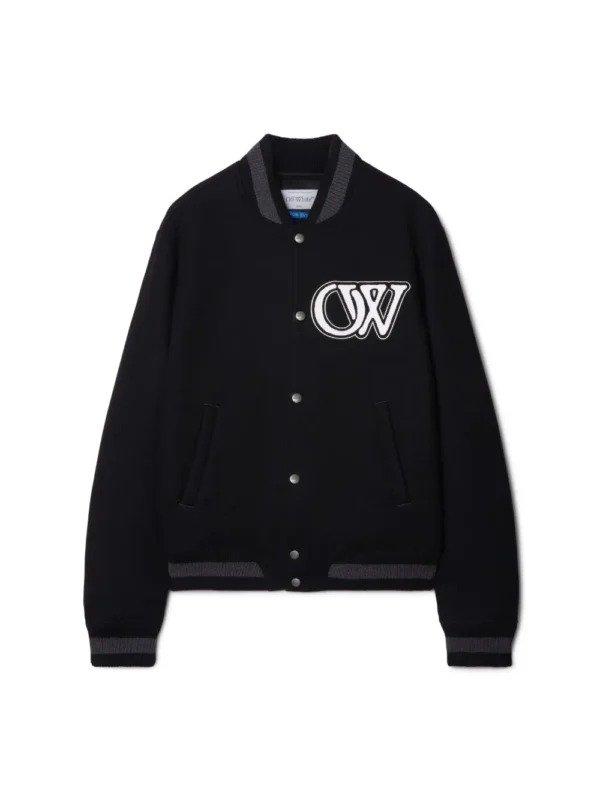 Wool Varsity Bomber